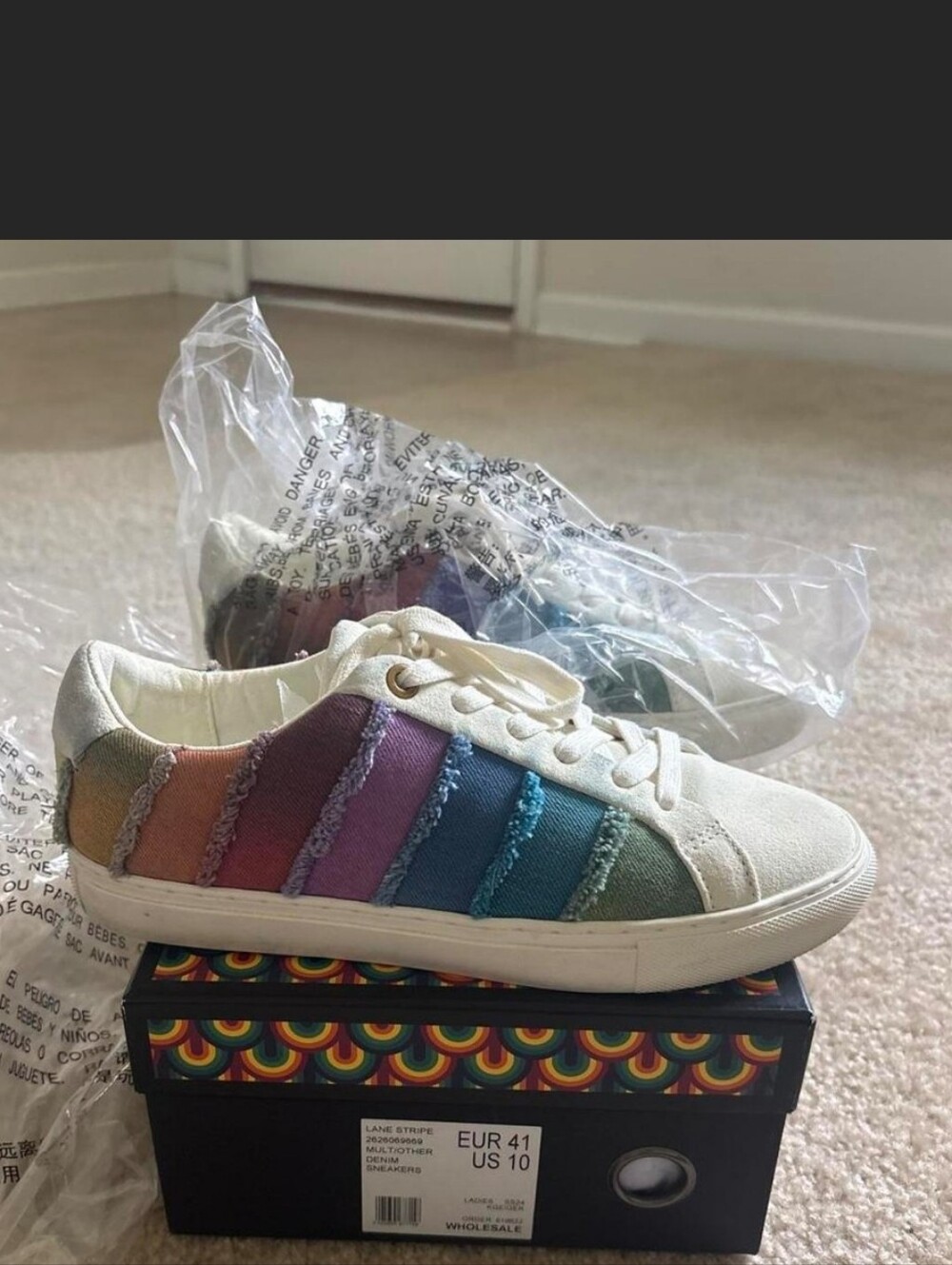 Kurt Geiger Leather Suede Sneakers Nib Sz 10